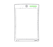 Koptul LCD-schrijftablet